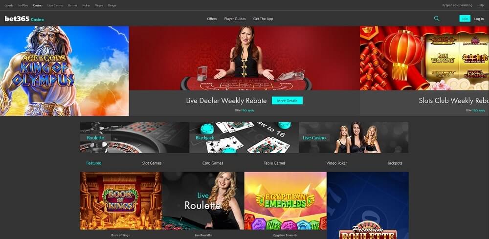 bet365 slots