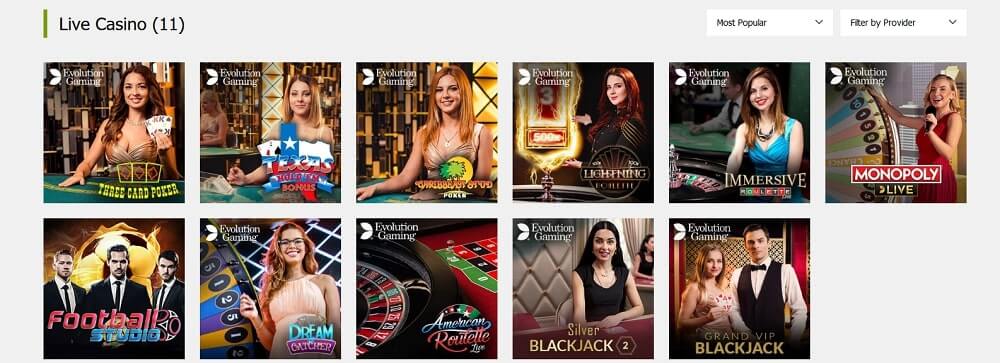 fun88 live casino