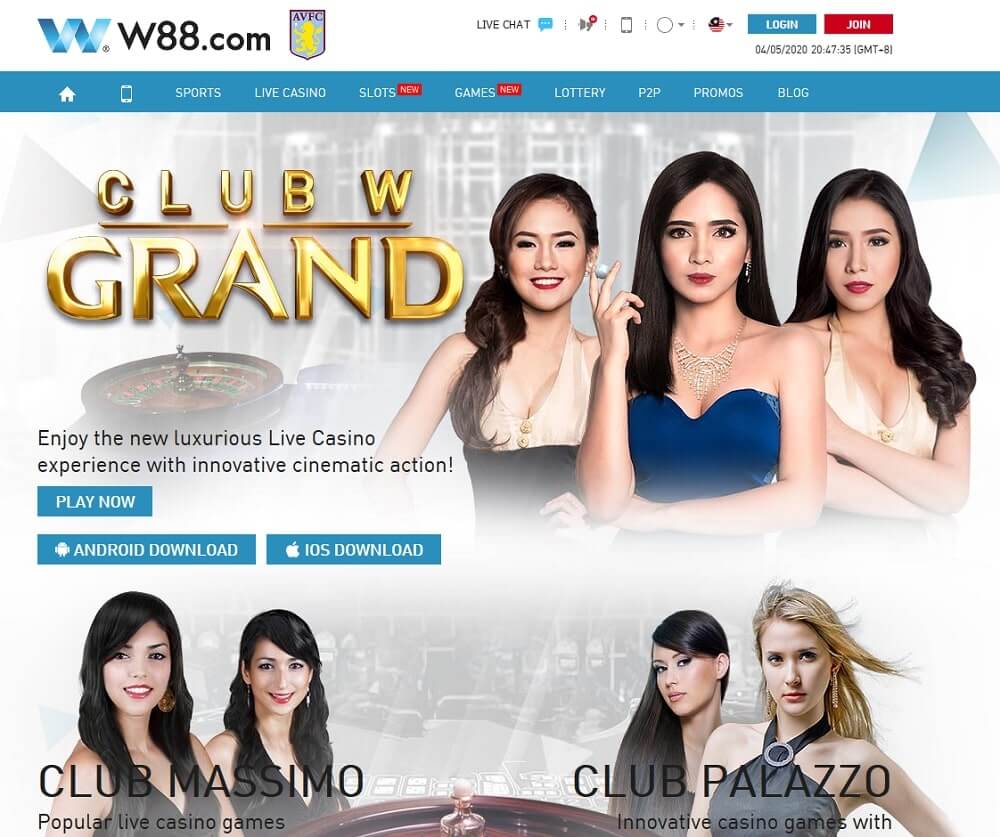 w88 live casino