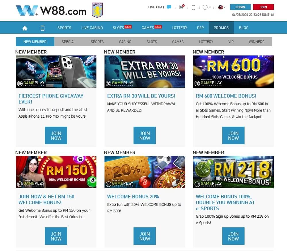 w88 promo