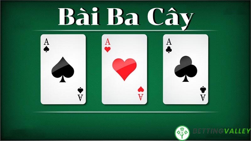 Cách đánh bài 3 cây